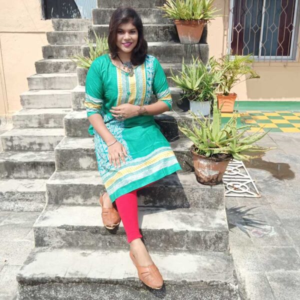 Tussar Kurti set with pant
