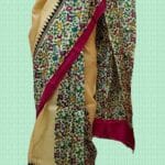 Hand Block Printed Silk Saree – Elegant Traditional Wear