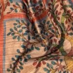 Tussar with Hand Painting Saree – Exclusive Festive Collection - Image 3
