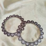 GS Bangle - Vintage Coin Charm Oxidized Bangles