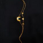Celestial Glow Moon & Stars Bracelet