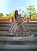 Pure Kantha work on Tusser silk. - Image 2