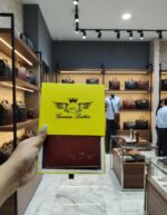 Classic Brown Genuine Leather Bi-Fold Wallet for Men - Men's Collection - Image 2