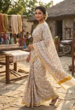 Grace in every thread – Kerala Cotton meets timeless Kantha artistry - Image 2
