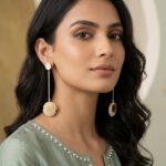 Light Pink Pearl and Stone Earring