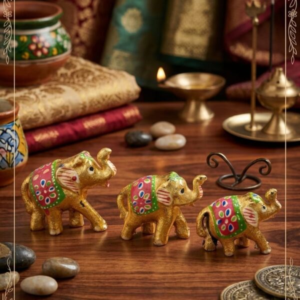 Rajasthani Elephant figurines