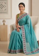 Cotton with Gujarati work - Image 2