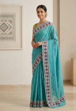 Cotton with Gujarati work