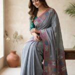 Cotton Saree with Lambani Work