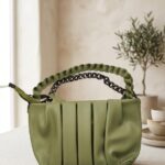 Auroria Olive Pleat Luxe